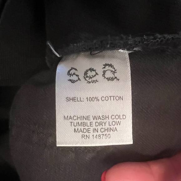 SEA NEW YORK Idun Acid Wash Denim Skirt Paperbag Waist Zipper and Pockets - Picture 5 of 5